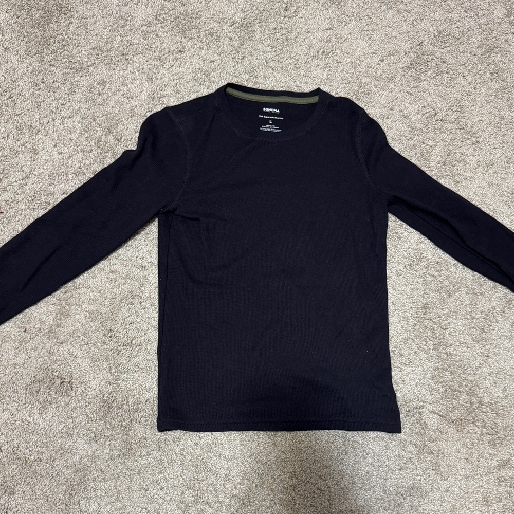 Size 10/12 Boy’s Black Long Sleeve Top bundle - Picture 2 of 7
